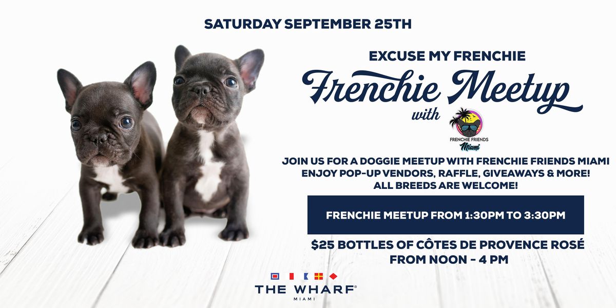 Excuse My Frenchie - Dog Meetup Hosted By Frenchie Friends Miami