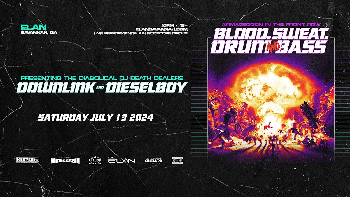 Downlink x Dieselboy at Elan Savannah (Sat, July 13th)
