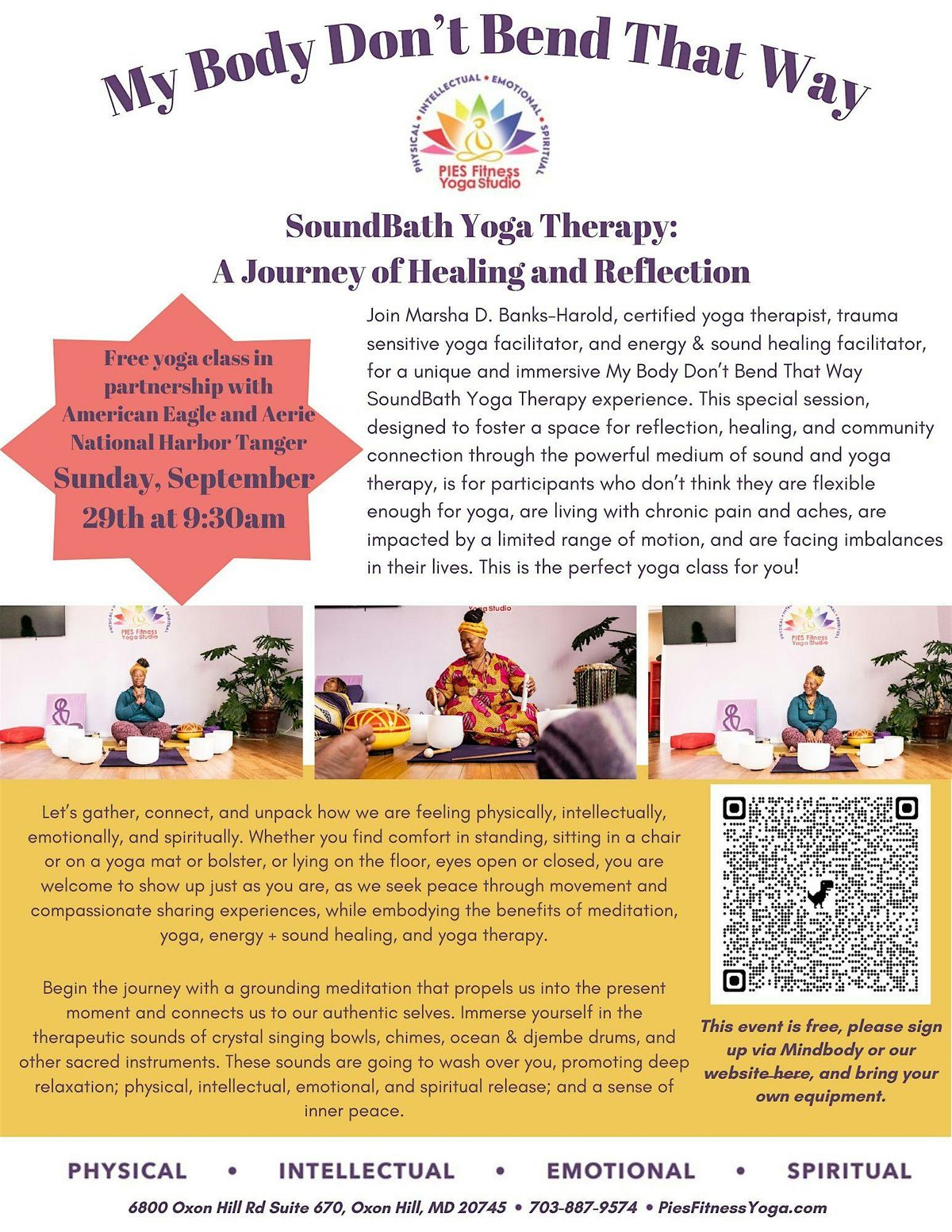 FREE: Soundbath Yoga Therapy: A Journey of Healing and Reflection