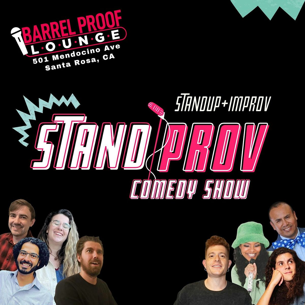 Stand-up + Improv = STANDPROV | Downtown Santa Rosa Good Times