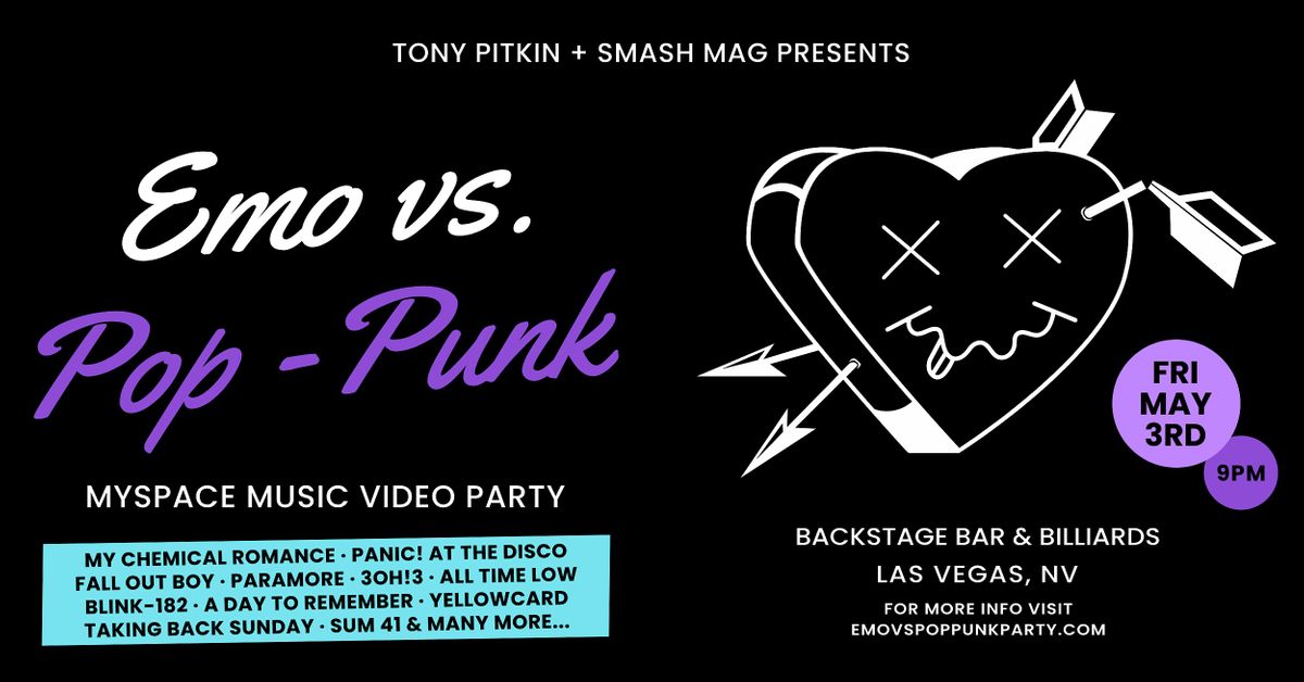 Emo Vs Pop Punk Myspace Music Video Party (21+)