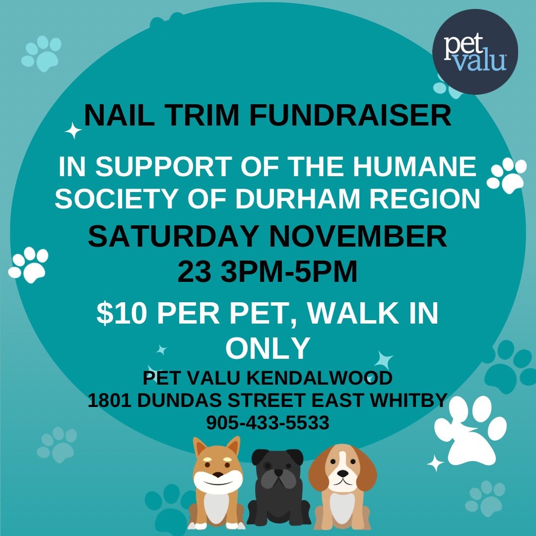 Nail Trim Fundraiser 