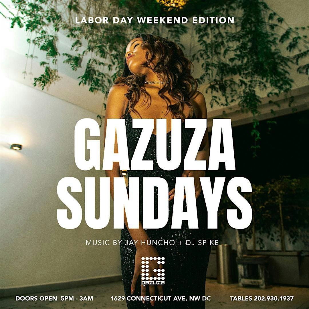 Gazuza Sundays: Hip-Hop, R&B, Afrobeats!