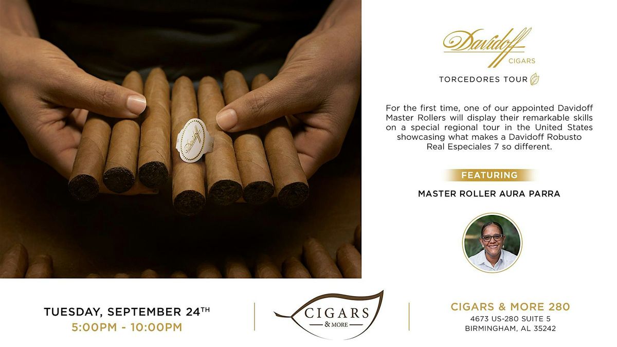 Davidoff LIVE Cigar Rolling Event!