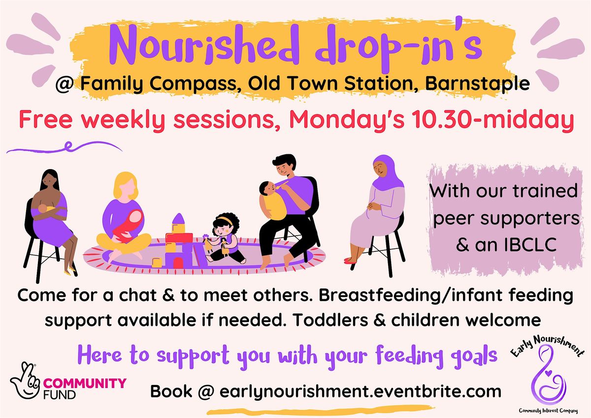 Nourished drop-in Barnstaple (breastfeeding & infant feeding support)