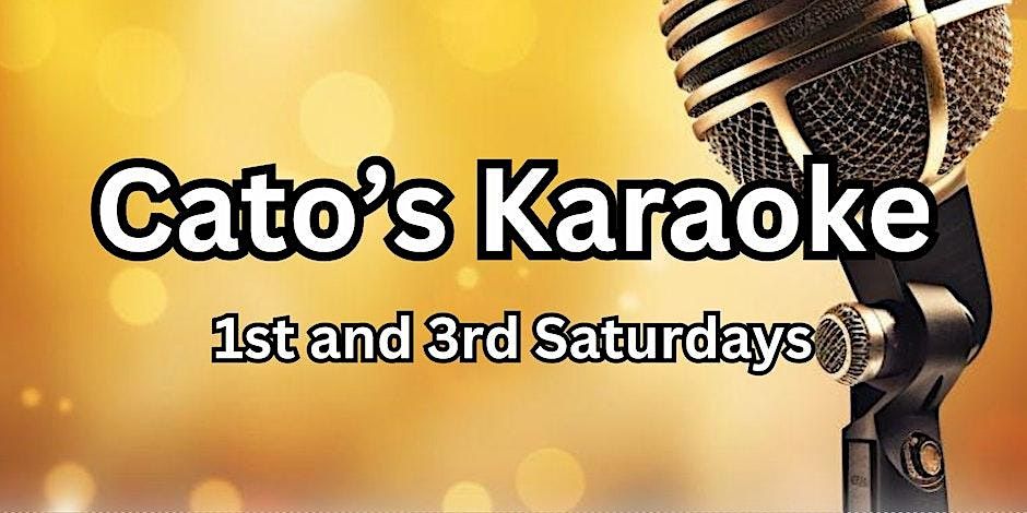 Karaoke at Cato's Ale House