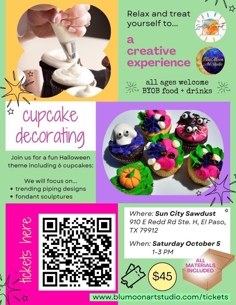 Halloween Cupcake Decorating Class