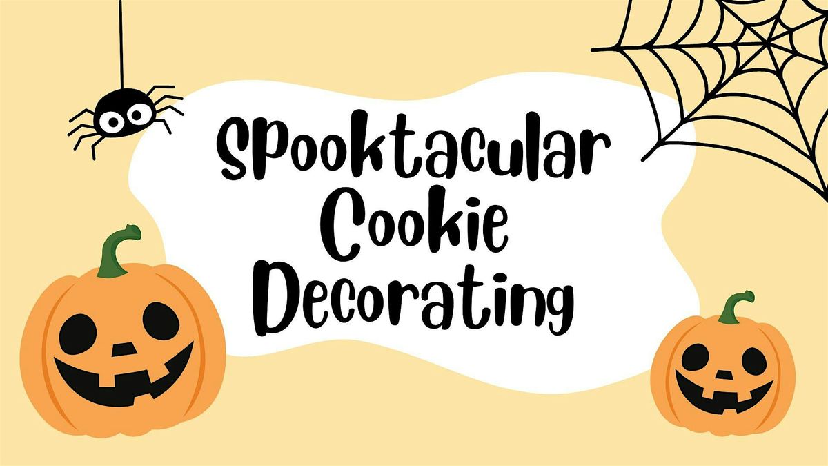 Spooktacular Cookie Decorating