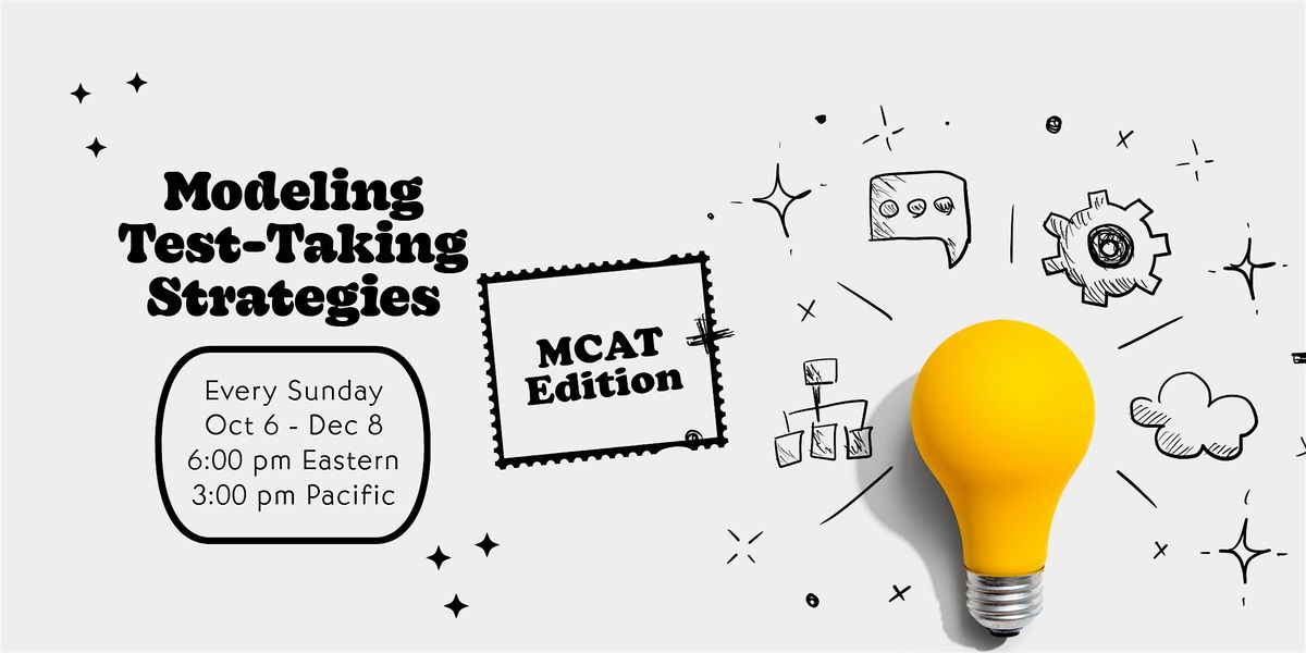 Modeling Test-Taking Strategies (MCAT Edition)