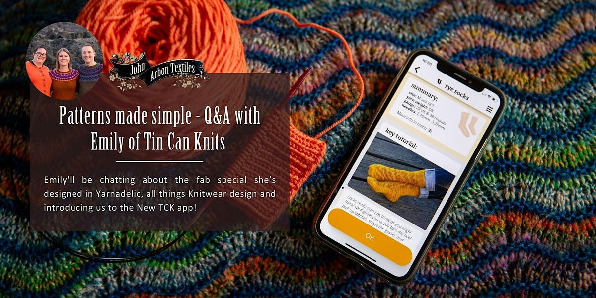 Patterns Made Simple - a Q&A with Emily of Tin Can Knits