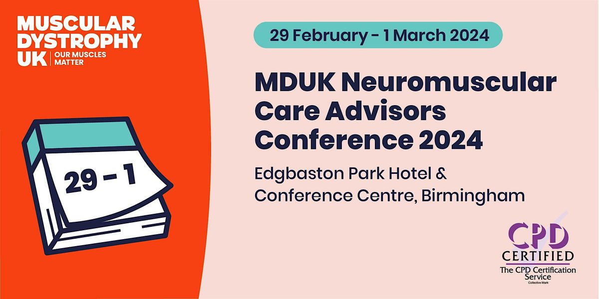 MDUK Neuromuscular Care Advisors Conference 2024