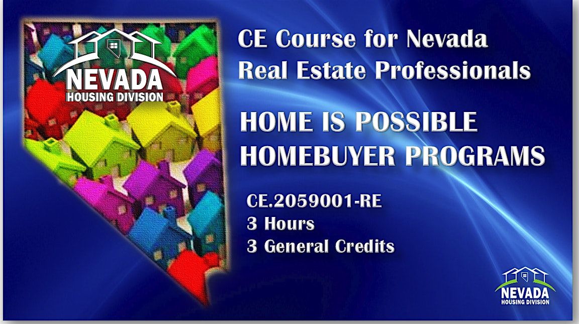 Home Is Possible Homebuyer Programs CE Class and LUNCH