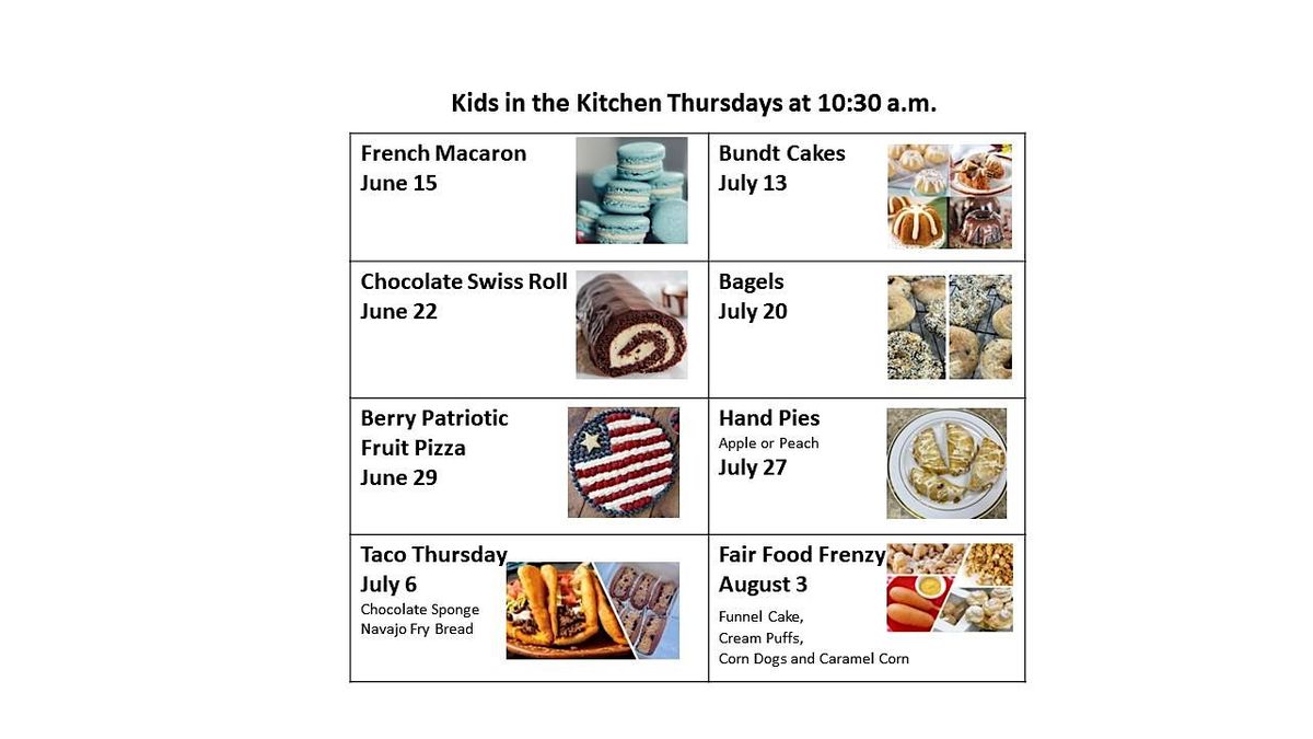 Kids in the Kitchen Summer 2023