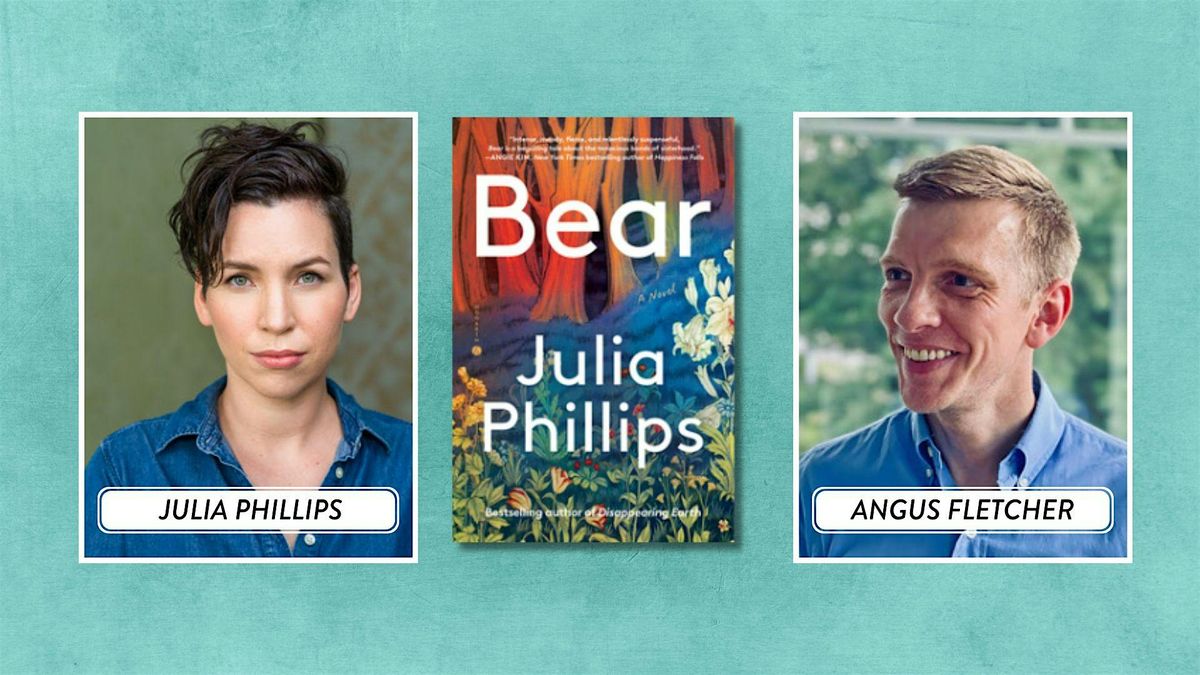 GRAMERCY BOOK CLUB SELECTS "BEAR!" JULIA PHILLIPS JOINS VIA ZOOM!