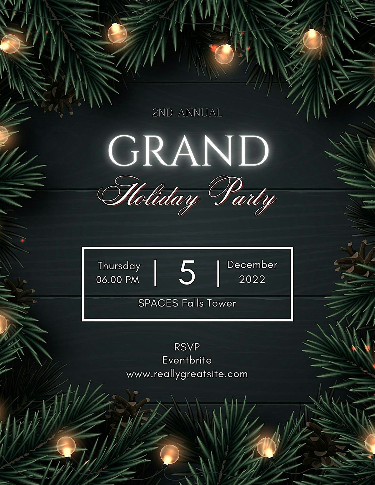 2nd Annual GRAND Holiday Party