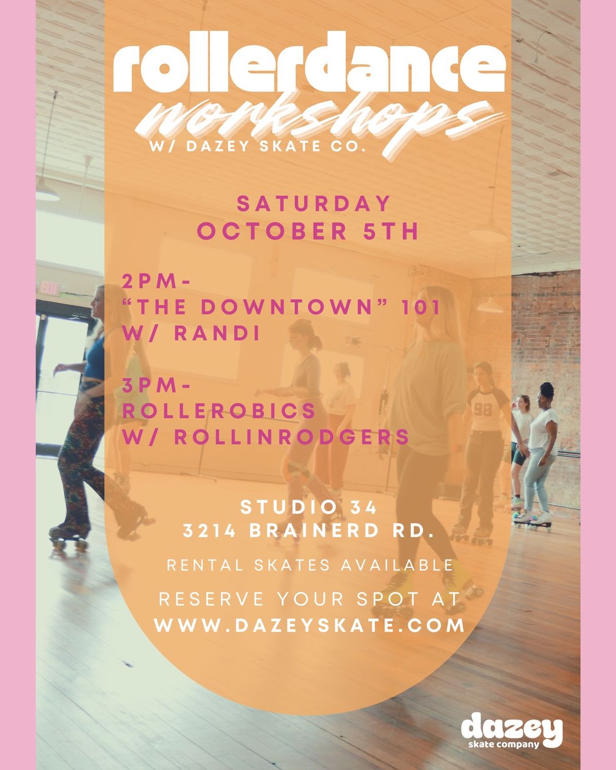 Dazey Skate Rollerdance Workshops