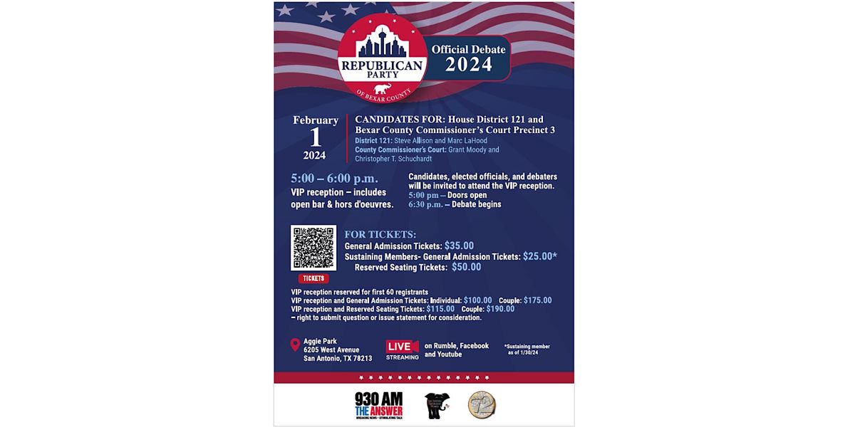 2024 Official Republican Party Debates