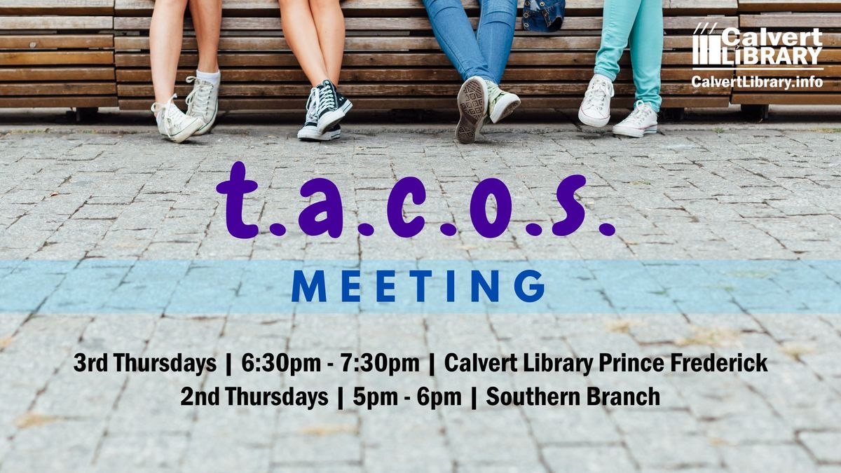 TACOS (SO) - TACOS Teen Advisory Council of Students