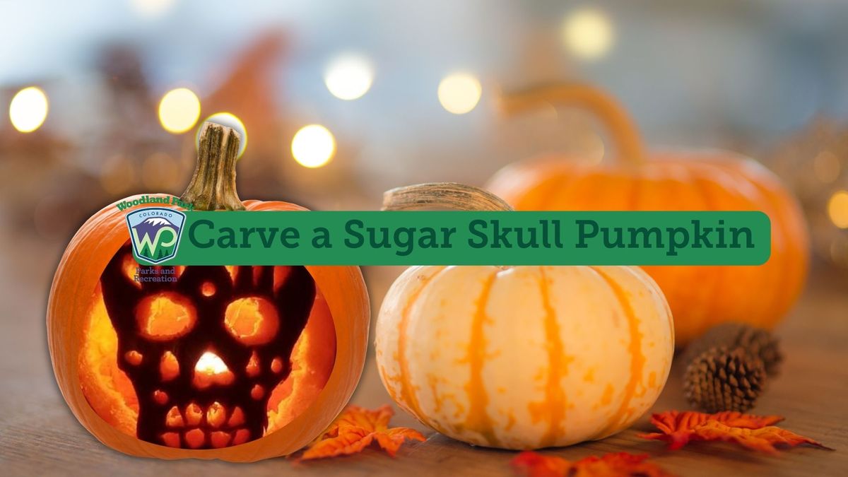 Carve a Sugar Skull Pumpkin $10