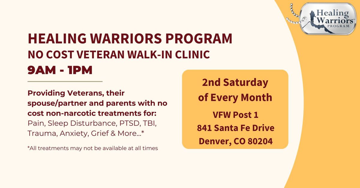 Denver No Cost Veterans Walk In Clinic