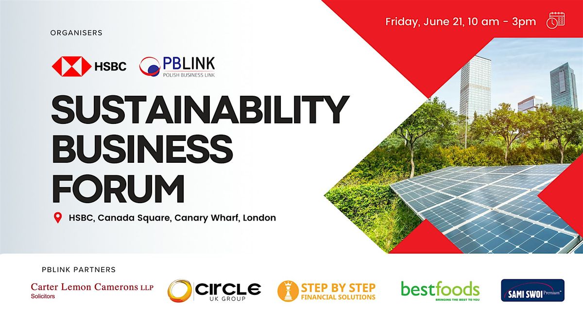 Sustainability Business Forum 2024