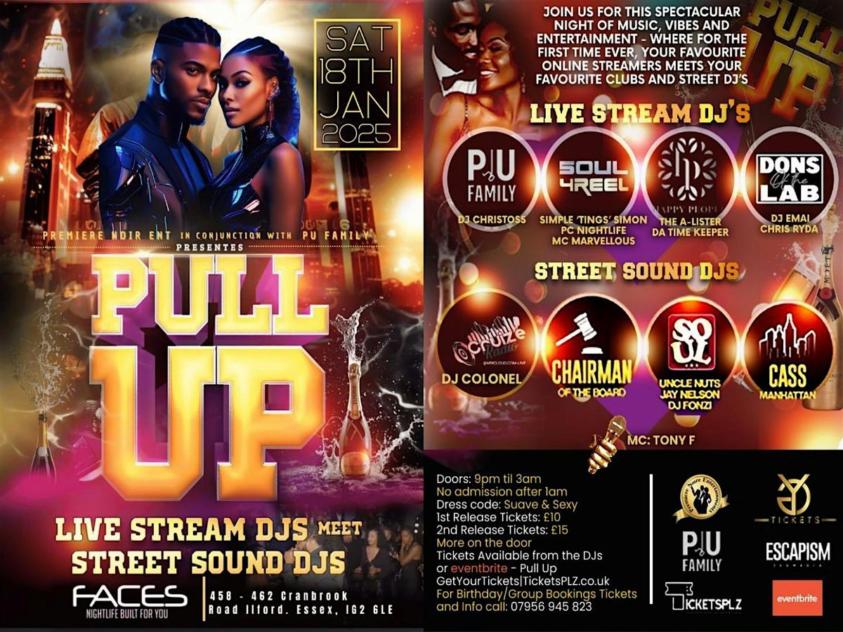 Soul4reel - Live Stream Dj's meets Street Sounds Dj's