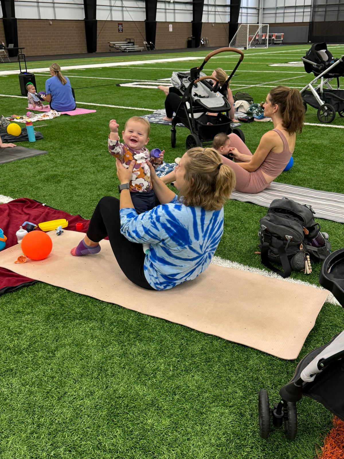 Baby and Mama Stroller Walking\/Yoga Combo Class