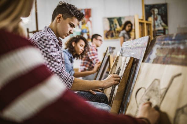 Middle School Art Club at the Manhattan Arts Center