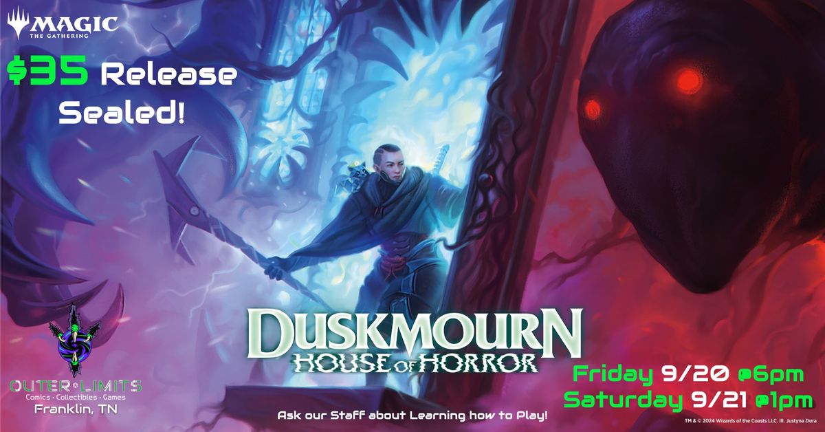 $35 MTG Duskmourn Release Sealed!