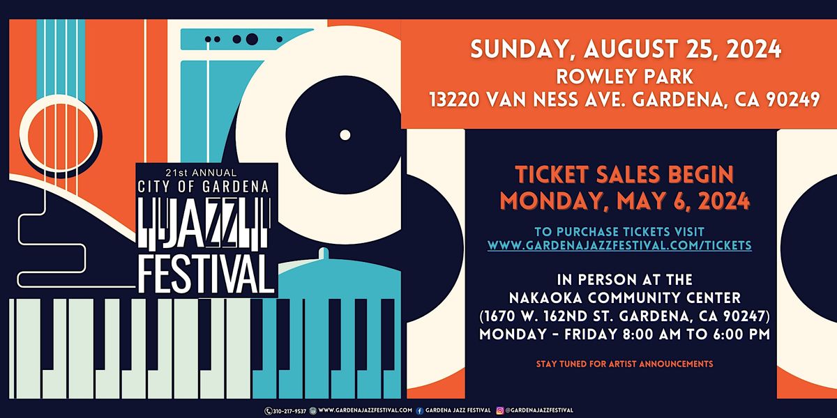 21st Annual Gardena Jazz Festival