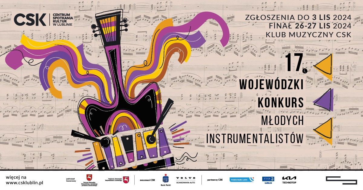 17. Wojew\u00f3dzki Konkurs M\u0142odych Instrumentalist\u00f3w - Fina\u0142 | CSK