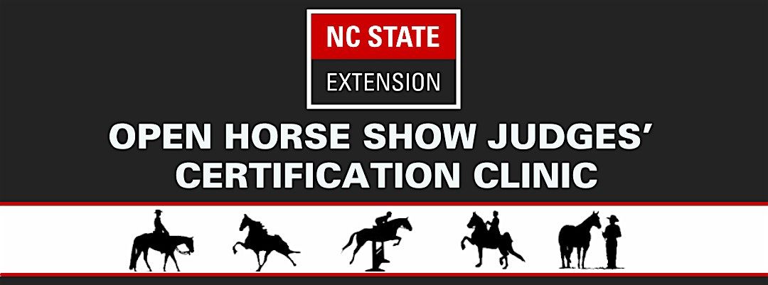 2024 Open Horse Show Judges' Certification Clinic