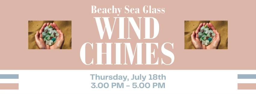 Beachy Sea Glass Wind Chimes