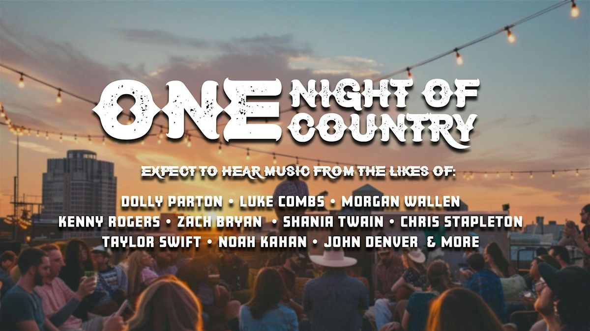 Outdoor Country Rooftop Party - Shrewsbury!