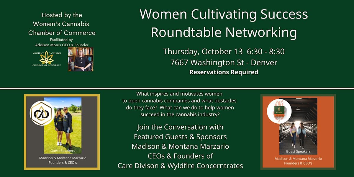 Women Cultivating Success Roundtable Networking