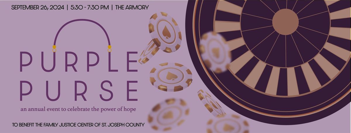 The Purple Purse to benefit the Family Justice Center