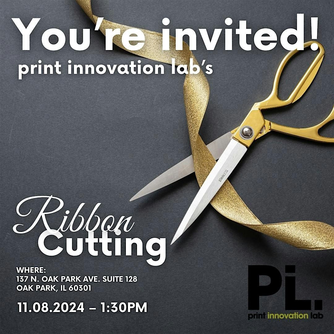 Print Innovation Lab's Ribbon Cutting Ceremony