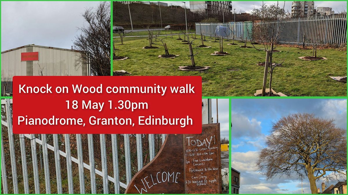 Knock on Wood, a community sound walk