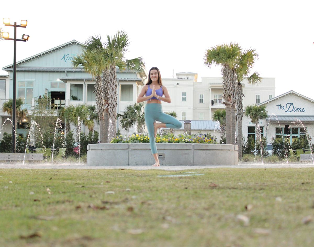 Yoga in Waterfront Park - Daniel Island