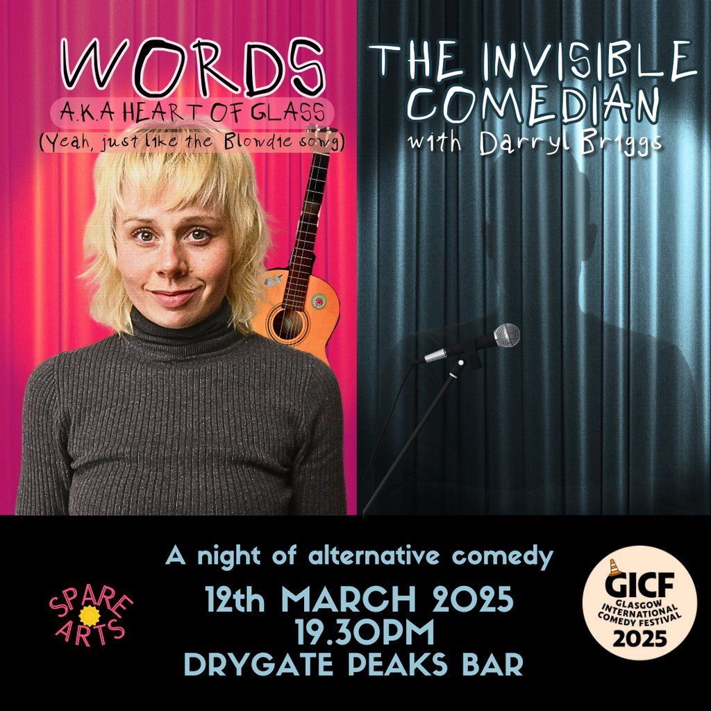 WORDS \/\/ The Invisible Comedian - A night of Alternative Comedy!