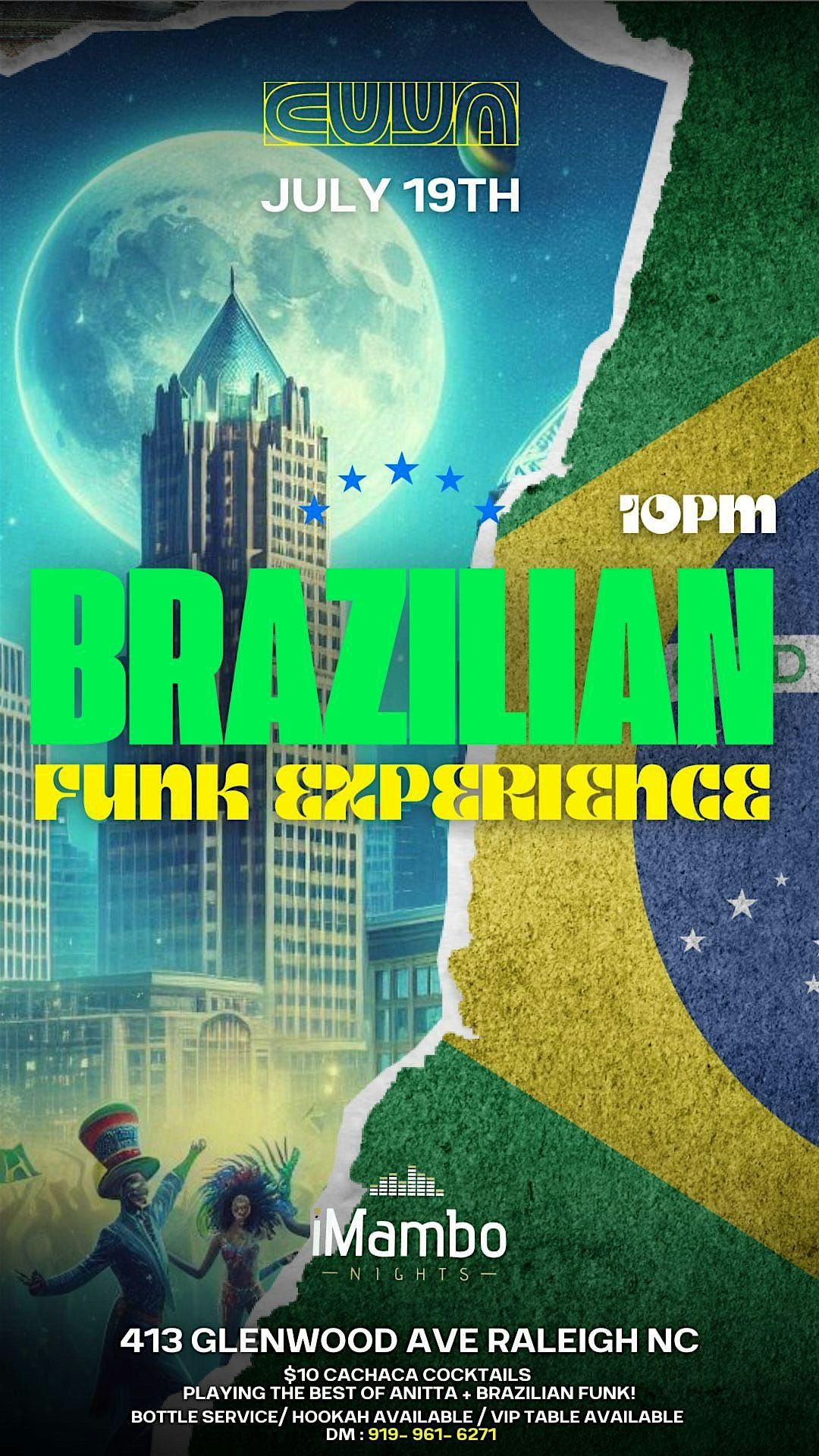 Brazilian Funk Experience at Cuya!