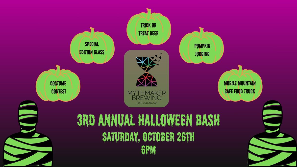 3rd Annual Halloween Bash