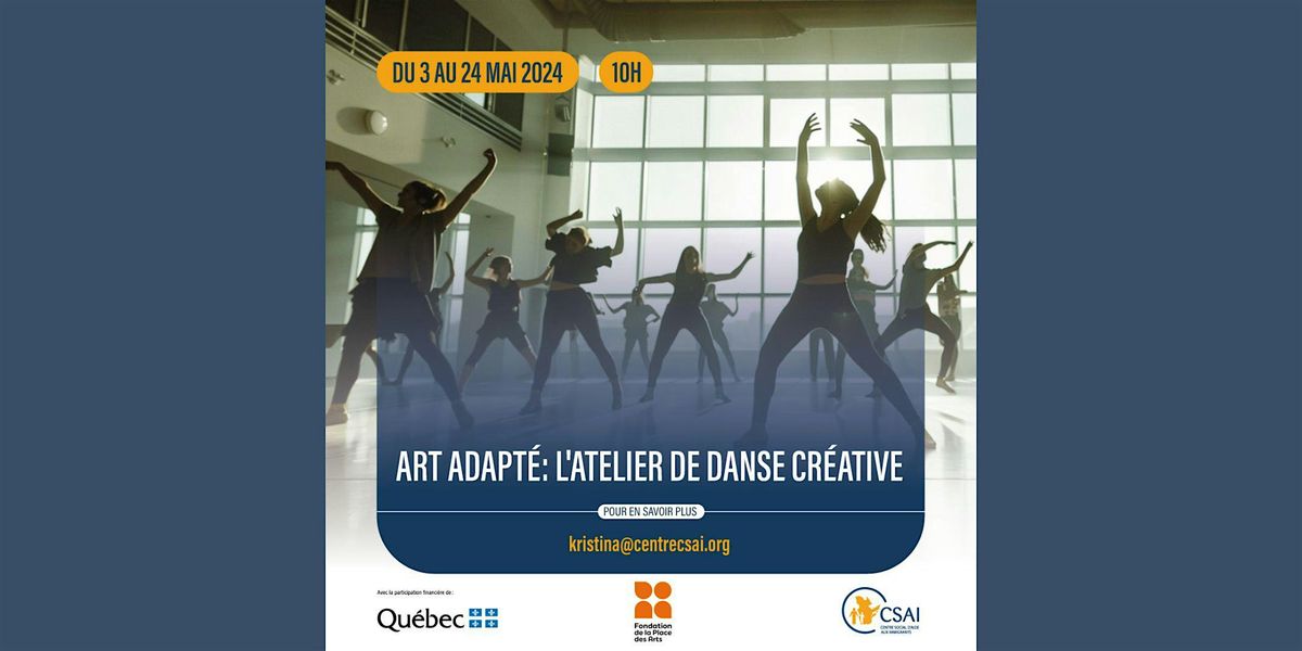 Art adapt\u00e9: l'atelier de danse cr\u00e9ative