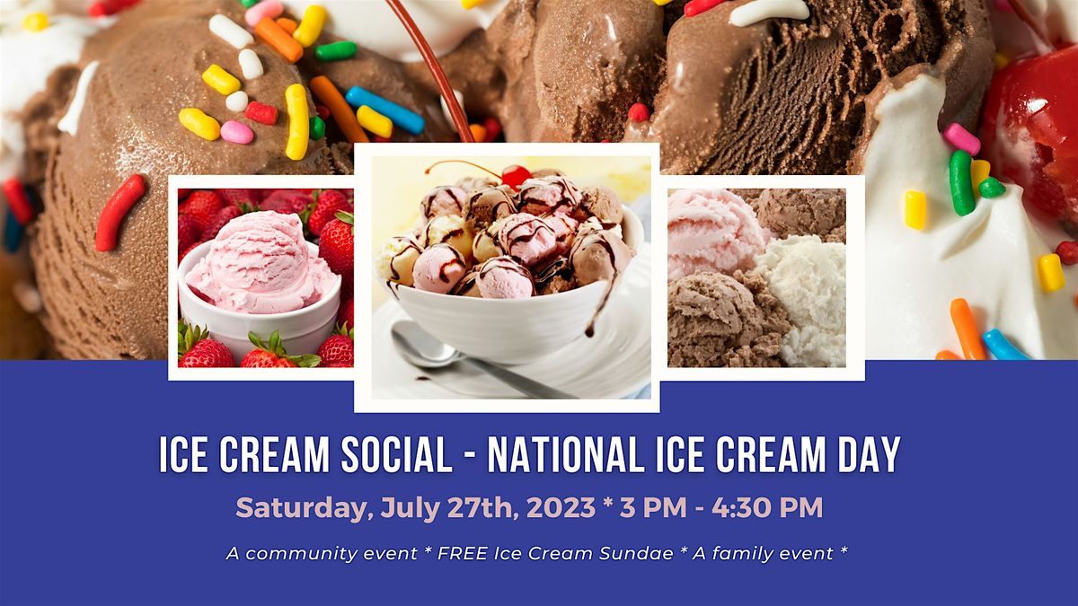 Ice Cream Social at Discover Your Spiritual Gifts