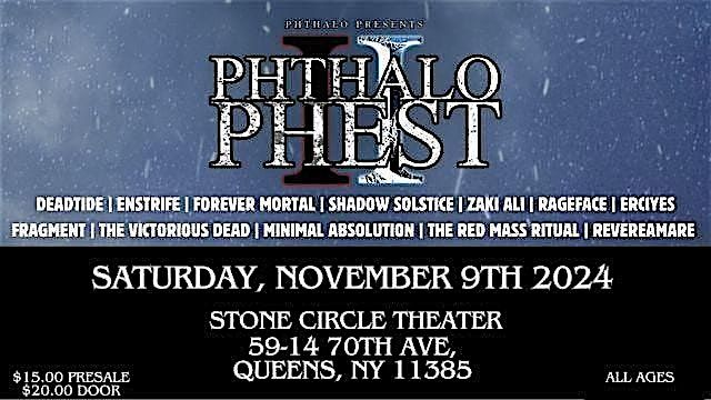 Phthalo Presents: PHTHALO PHEST II - NIGHT 2