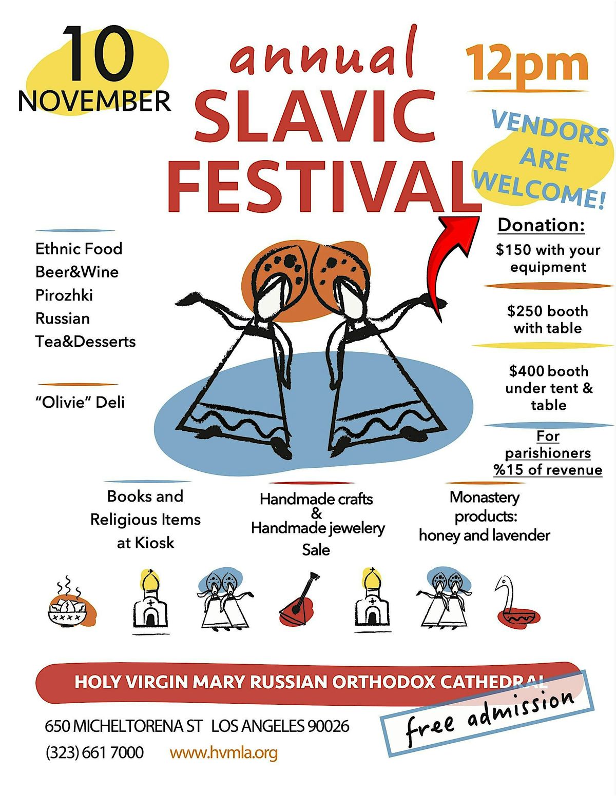 Annual Slavic Festival November 10