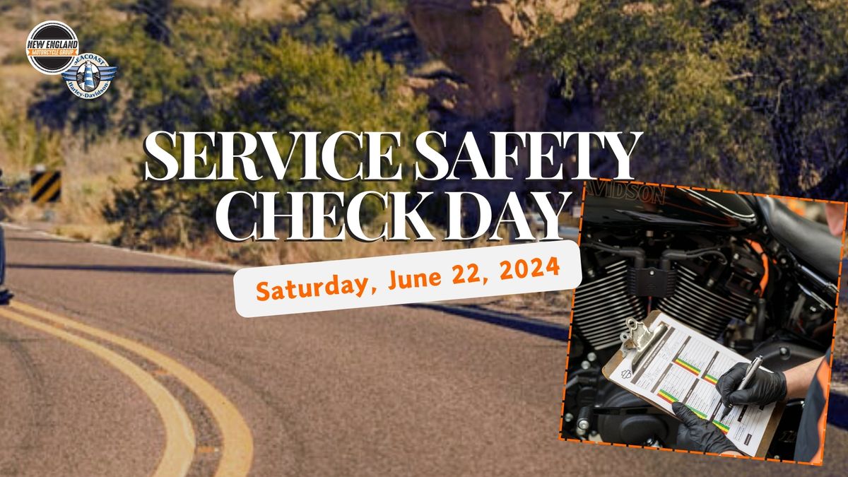 FREE Service Safety Check Day!