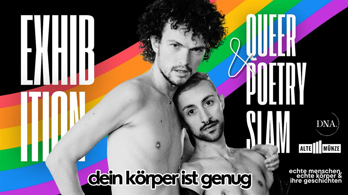 OPENING EXHIBITION dein k\u00f6rper ist genug | Poetry Slam x Your Body