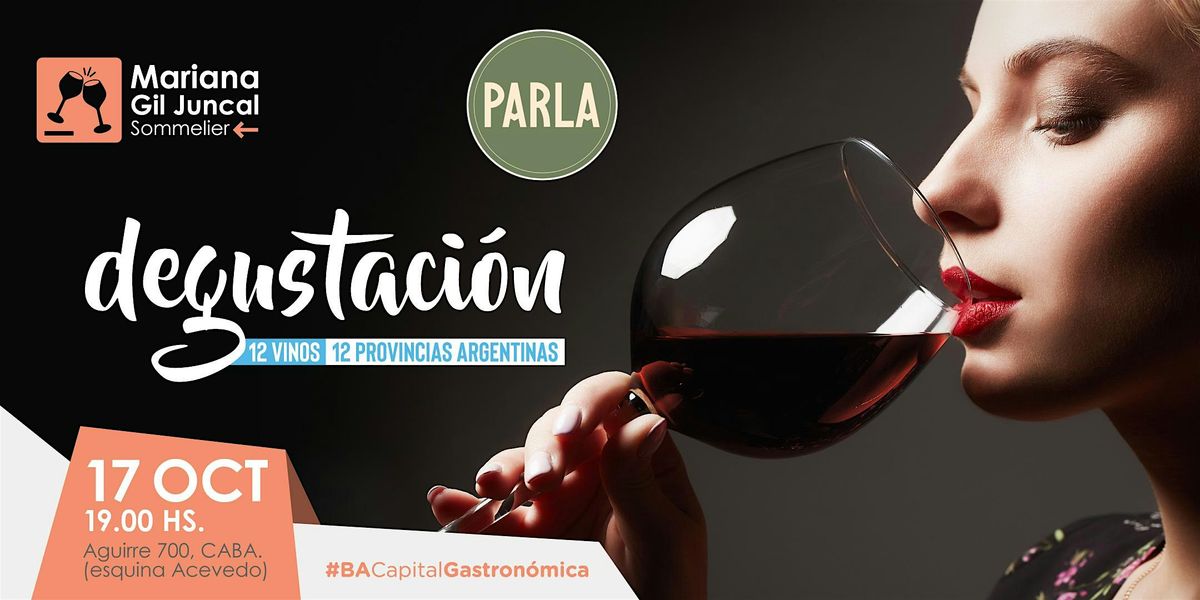 Degustaci\u00f3n de 12 vinos de 12 provincias