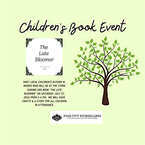 Children's Book Event- M Woods Signing